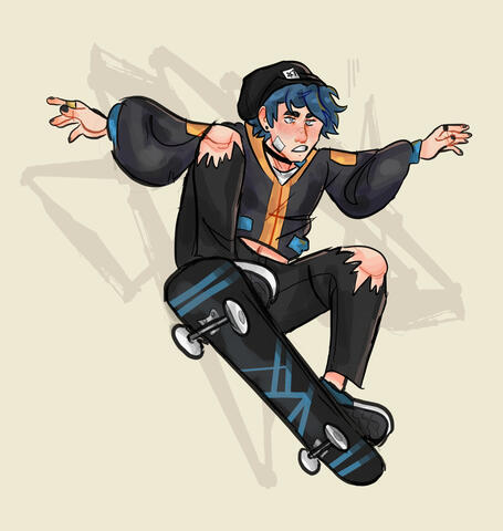 character belongs to Trickshxt